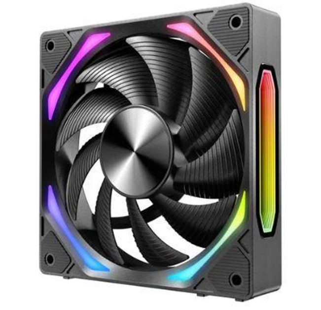 Комплект вентиляторов AZZA Galaxy Black 3-Pack (LFO-4912DB3) - изображение 1