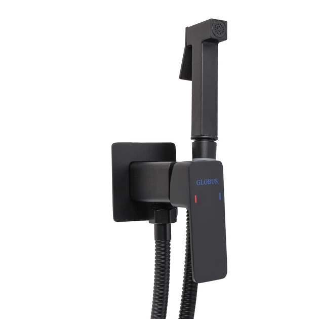 Змішувач гігієнічний Globus Lux Milano GLM-0-106MIX-BB - зображення 5