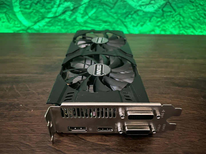 Видеокарта Inno3D GeForce GTX 1060 6GB GDDR5 Б/У – фото, отзывы