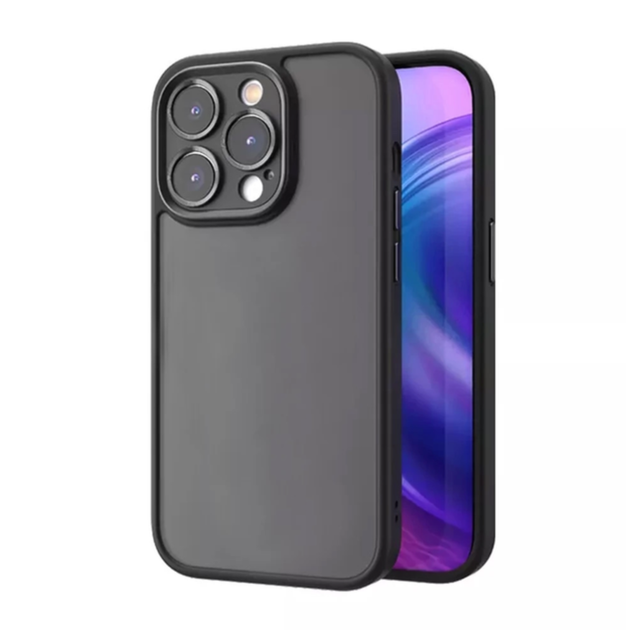 Чохол для iPhone 16 Pro Rock Guard Touch Series Titanium Black - Фото 1 Чохол для iPhone 16 Pro Rock Guard Touch Series Titanium Black - зображення 1