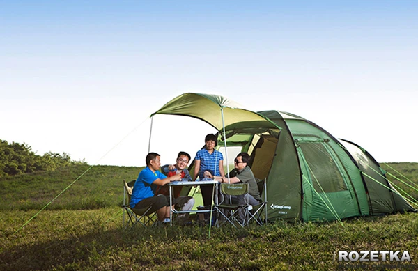 Намет KingCamp Roma 4 Green (KT3069) - зображення 2