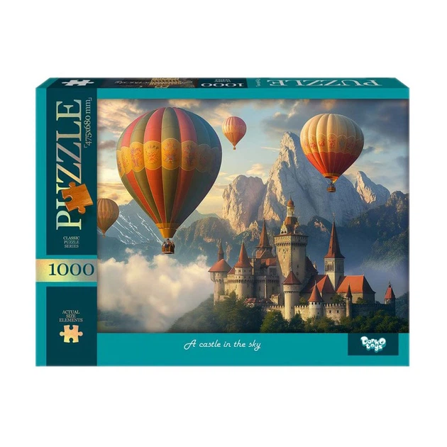 Пазл "Небесный замок" C1000-13-03, 1000 частей Danko Toys C1000-13-03 - Фото 1 Пазл "Небесный замок" C1000-13-03, 1000 частей Danko Toys C1000-13-03 - изображение 1