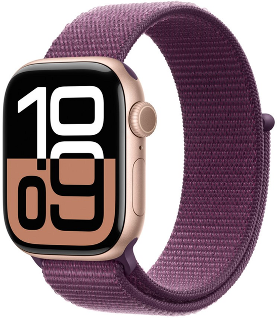 Pasek Apple Sport Loop do Apple Watch 42mm Plum (MXKY3) - obraz 1