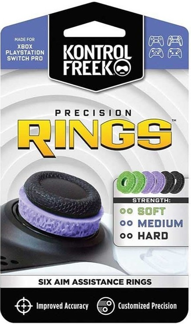 Кільця контролю точності KontrolFreek Precision Rings Mixed 6-Pack (0850007079840) - зображення 2