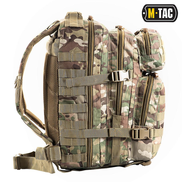 Рюкзак тактичний M-Tac Assault Pack 20 літрів, військовий, колір Мультикам - зображення 2