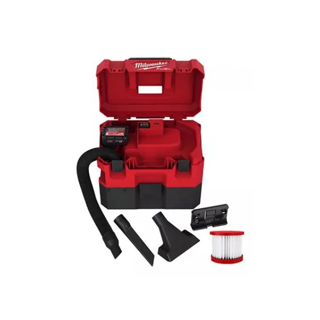 Пилосос будівельний Milwaukee M12 FVCL-0 [90817] - зображення 3