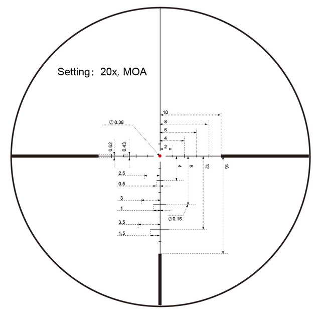 Прицел VECTOR OPTICS CONTINENTAL 3-24X56 ED SCOL-50 - Фото 5 Прицел VECTOR OPTICS CONTINENTAL 3-24X56 ED SCOL-50 - изображение 5