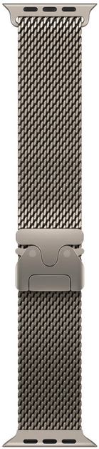 Bransoletka Apple Titanium Milanese Loop do Apple Watch 49mm Small Natural (MXKC3) - obraz 3