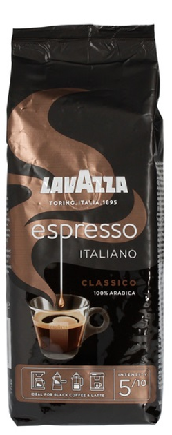 Kawa ziarnista Lavazza Espresso Italiano Classico 250 g (8000070018860) - obraz 1