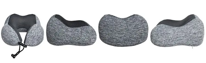 Набір для подорожей 3D подушка з функцією пам'яті маска для сну беруші для вух (478090-Prob) - зображення 5