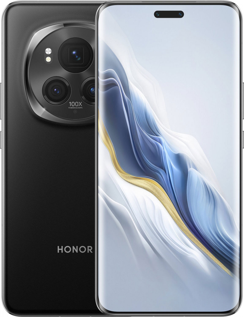 Smartfon Honor Magic 6 Pro 12/512GB Black (TKOHO1SZA0003) - obraz 1