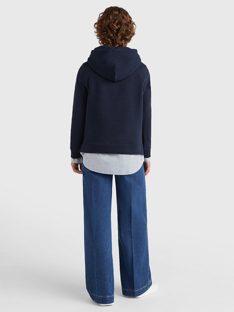 Худі жіноче Tommy Hilfiger WW0WW31998-DW5 M Темно-синє (8720114744714) - зображення 4