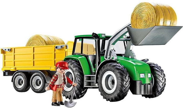 Zestaw figurek Playmobil Country Traktor z przyczepą 9317 (4008789093172) - obraz 2