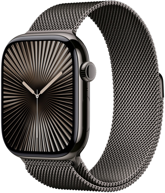 Браслет Apple Milanese Loop для Apple Watch 46mm M/L Slate (MXMT3) - зображення 1