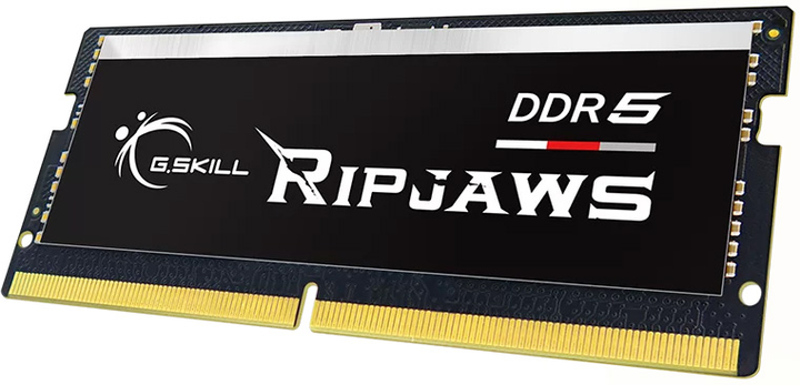 Оперативна пам'ять G.Skill SODIMM DDR5-5600 32768MB PC5-44800 (Kit of 2x16384MB) Ripjaws Black (F5-5600S4645A16GX2-RS) - зображення 6