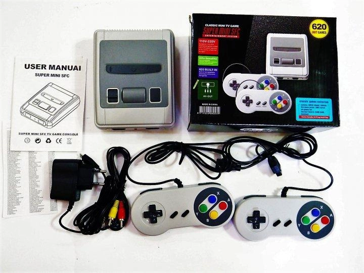 Портативная игровая приставка Dendy 620 игр Денди 8 Bit mini SF 2 джойстика - изображение 5