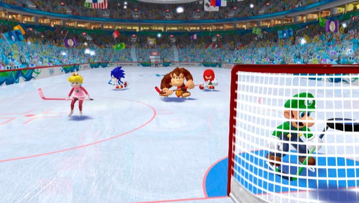 Гра Nintendo DS Mario & Sonic at the Olympic Winter Games Англійська Версія + Коробка Б/У - Фото 8 Гра Nintendo DS Mario & Sonic at the Olympic Winter Games Англійська Версія + Коробка Б/У - зображення 8