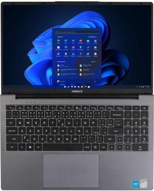 Laptop Umax VisionBook 15WN Plus (UMM230250) Gray - obraz 4