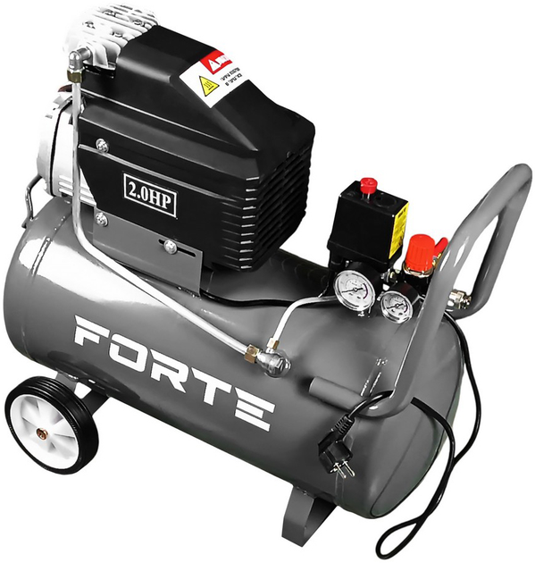 Компрессор воздушный масляный Forte FL-2T50N 50 л (BP91896) - изображение 3