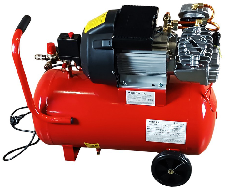 Компрессор воздушный Forte VFL-50 50 л - изображение 7