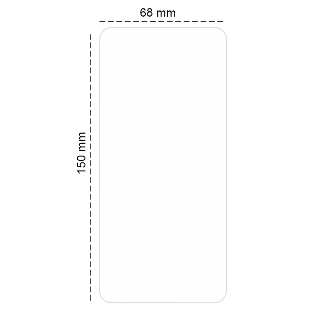 Защитное стекло 0.33mm для Xiaomi Redmi Note 13 4G (Прозрачный) Epik (190404) - изображение 2