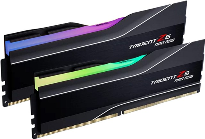 Оперативна пам'ять G.Skill DDR5-6400 49152МБ PC5-51200 (Kit of 2x24576) Trident Z5 Neo RGB Black (F5-6400J3239F24GX2-TZ5NR) - зображення 2