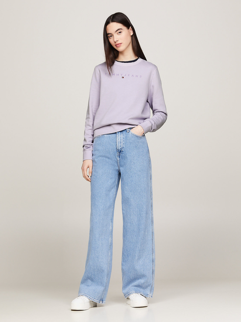 Світшот жіночий Tommy Jeans DW0DW17793-W06 L Фіолетовий (8720646674763) - зображення 3