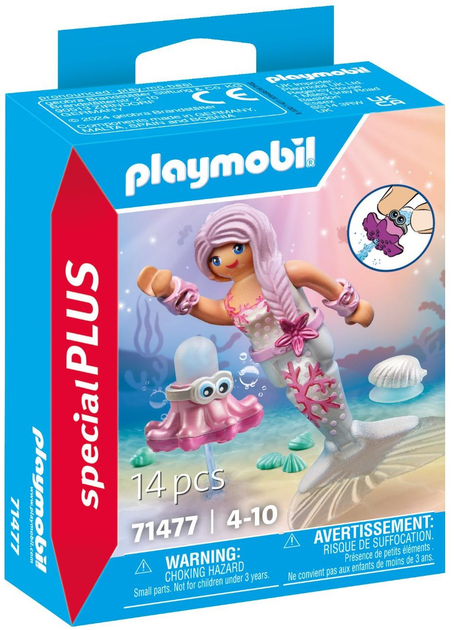 Figurka Playmobil Special Plus - Syrenka z ośmiornicą pryskającą wodą 71477 (4008789714770) - obraz 1