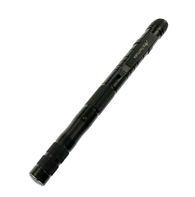 Профессиональная Тактическая Ручка JB Tacticals Kubotan JB-03 10в1 Черный - изображение 4