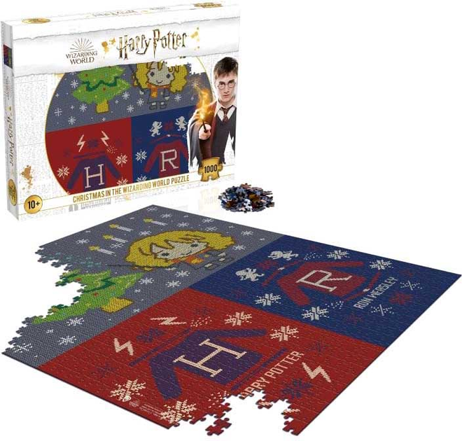 Пазл Winning Moves Harry Potter Christmas Jumper 2 66.5 x 50 см 1000 деталей (5053410004897) - зображення 2