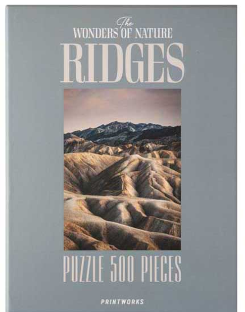 Пазл Most Wanted Gifts Nature Ridges 52 x 38 см 500 деталей (7350108172899) - зображення 1