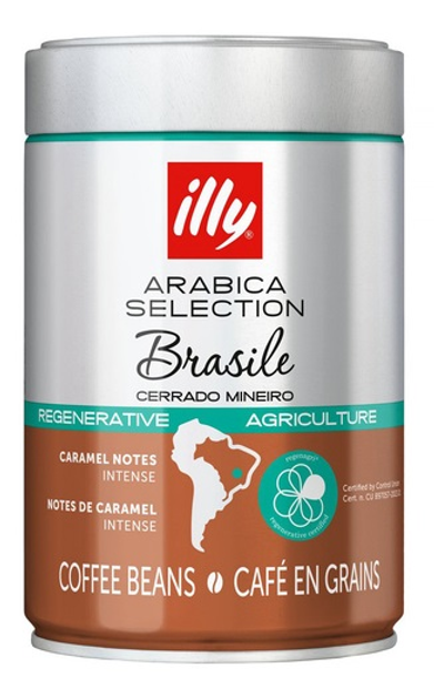 Kawa ziarnista Illy Arabica Selection Cerrado Mineiro Brazylia w puszce metalowej 250 g (8003753214887) - obraz 1