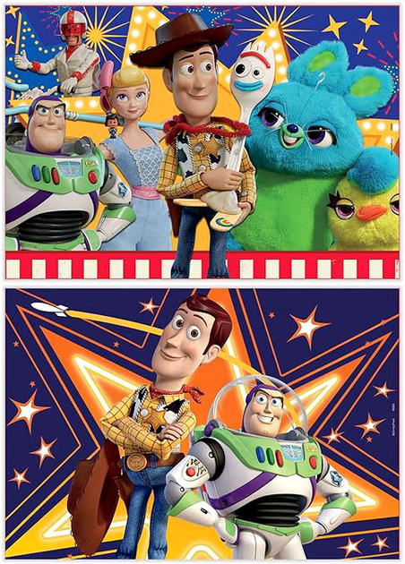 Набір пазлів дерев'яних Educa Toy Story 26 x 18 см 2 x 25 деталей (8412668180833) - зображення 2