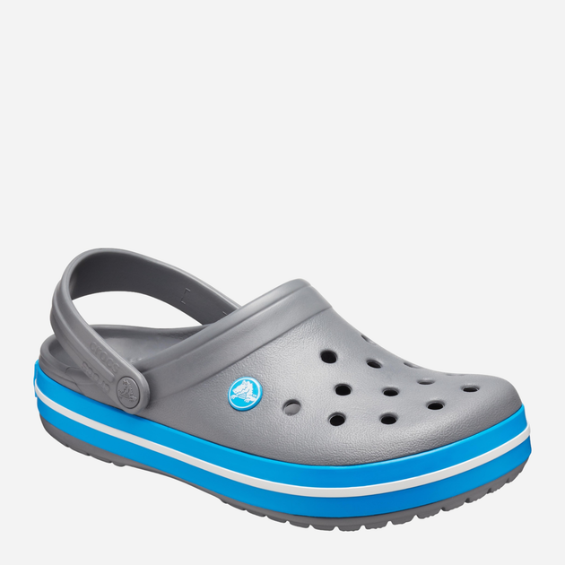 Жіночі крокси Crocs Crocband 11016-07W 36-37 (M4/W6) Сірі (0883503836815) - зображення 2