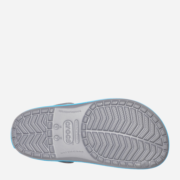 Жіночі крокси Crocs Crocband 11016-07W 36-37 (M4/W6) Сірі (883503836815) - зображення 6