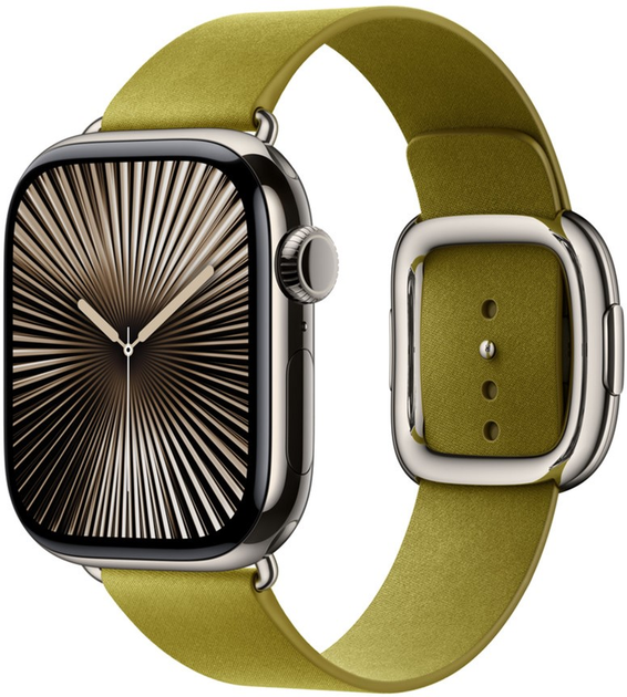 Ремінець Apple Modern Buckle для Apple Watch 42mm Large Chartreuse (MXW83) - зображення 1