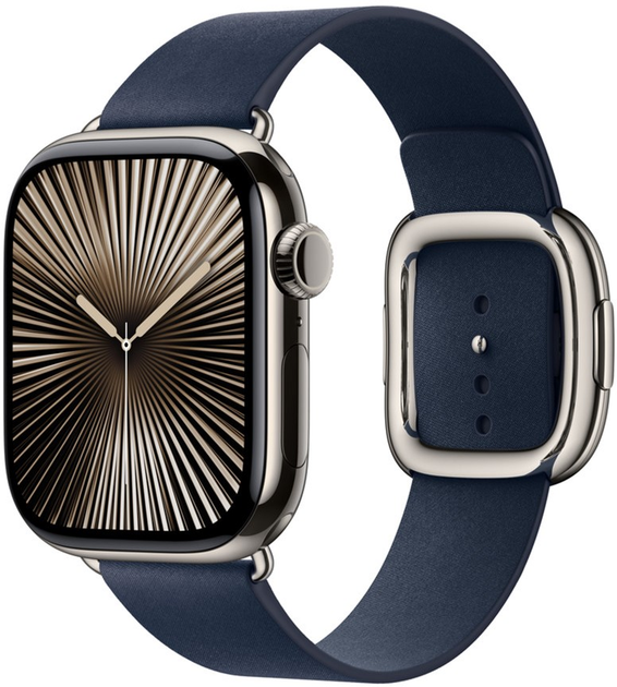 Pasek Apple Modern Buckle do Apple Watch 42mm Large Deep Blue (MXW23) - obraz 1