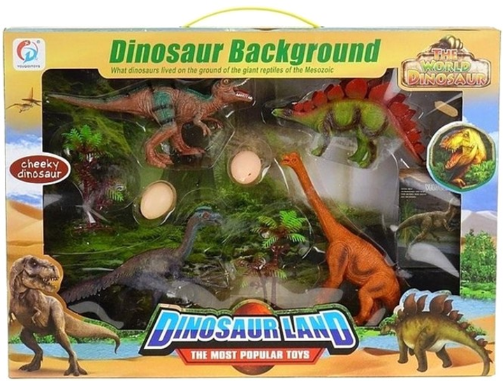 Набір фігурок Adar Dinosaur Land з аксесуарами 4 шт (5901271551732) - зображення 1