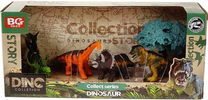 Zestaw figurek Adar Dino Collection 4 szt (5901271562707) - obraz 1