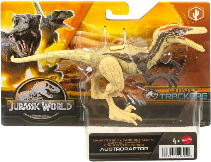 Фігурка Mattel Jurassic World Динозавр Аустрораптор 7.6 см (0194735116959) - зображення 1