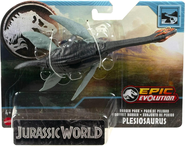 Фігурка Mattel Jurassic World Динозавр Плезіозавр 10 см (0194735192519) - зображення 1