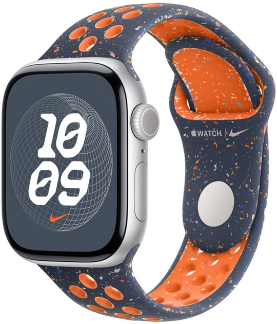 Ремінець Apple Nike Sport Band для Apple Watch 40mm S/M Blue Flame (MC2E4) - зображення 1