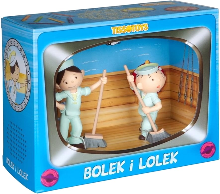 Zestaw figurek Tisso Toys Bolek i Lolek Marynarz 2 szt (5903263470526) - obraz 1