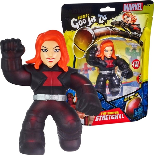 Постачальник: Місто: Київ Toys Goo Jit Zu Marvel Чорна Вдова 10 см (0630996414408) - зображення 1