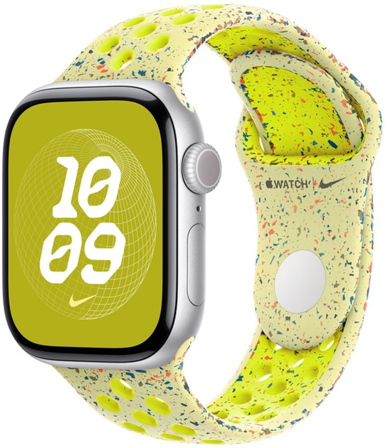 Ремінець Apple Nike Sport Band для Apple Watch 40mm M/L Volt Splash (MC1U4) - зображення 1