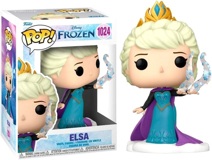 Figurka Funko Pop Disney Ultimate Princess Elsa 9 cm (0889698563505) - obraz 1