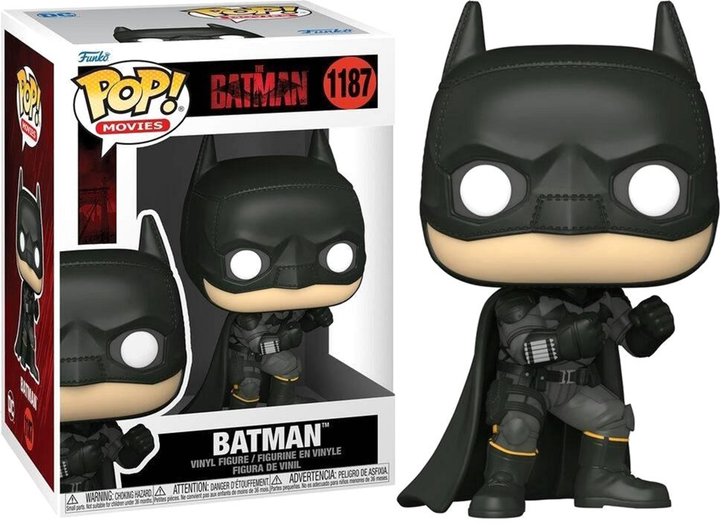 Figurka Funko Pop Movies The Batman 9 cm (0889698592765) - obraz 1