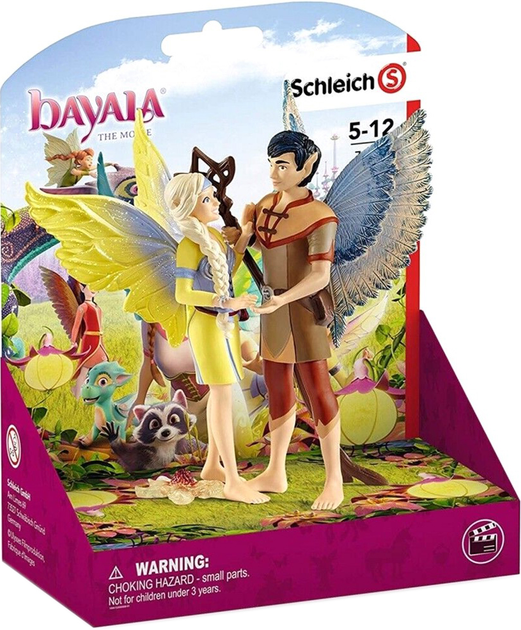 Набір фігурок Schleich Ельфійка Сірка та ельф Жаро 2 шт (4055744030154) - зображення 1