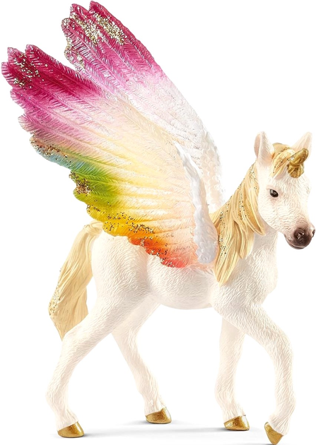 Фігурка Schleich Bayala Крилатий райдужний єдиноріг 14.5 см (4055744020421) - зображення 3