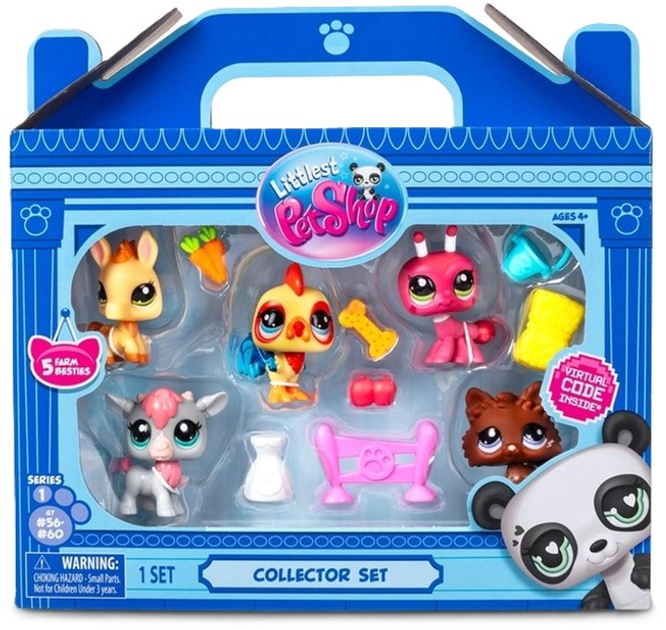 Набір фігурок TM Toys Littlest Pet Shop Ферма 5 шт (0885561005103) - зображення 1